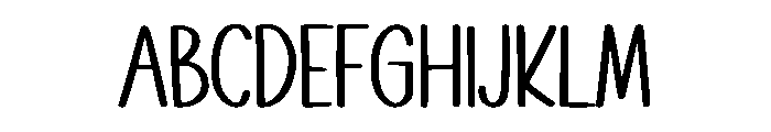 Maesaroh Font UPPERCASE