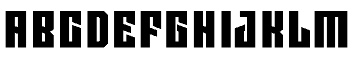 Mafia King Font UPPERCASE