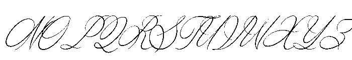 Mafuinka Italic Font UPPERCASE