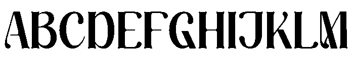 Mafya Font UPPERCASE