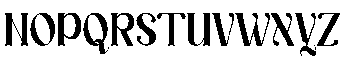 Mafya Font UPPERCASE