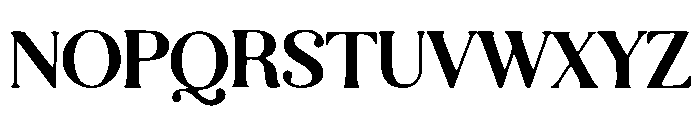 Magazines Luxury Font UPPERCASE