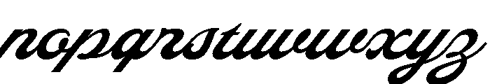 Magdalia-Regular Font LOWERCASE