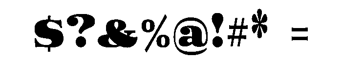 Magen Font OTHER CHARS