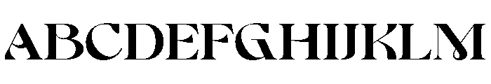 Mageth Regular Font UPPERCASE