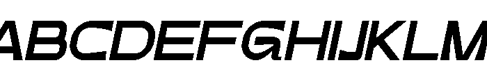 Maggle Italic Font UPPERCASE