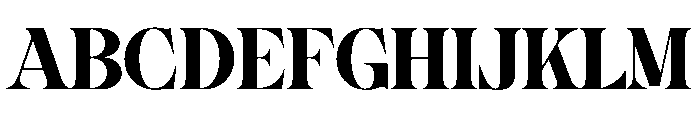 Maghe Font UPPERCASE