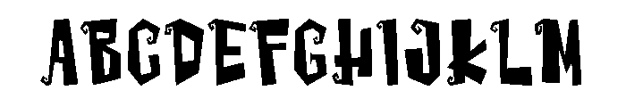 MagibloxRegular Font UPPERCASE