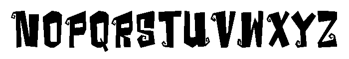 MagibloxRegular Font LOWERCASE