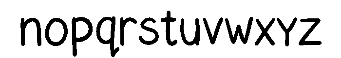 Magic Aspect Font LOWERCASE