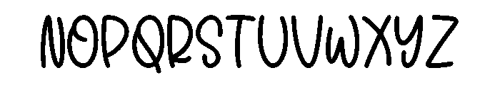 Magic Bloom Regular Font UPPERCASE