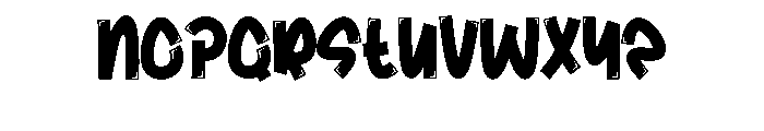 Magic Blush Font LOWERCASE