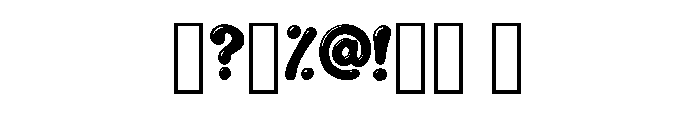 Magic Bubble Regular Font OTHER CHARS