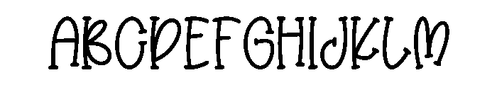 Magic Bunny Regular Font UPPERCASE