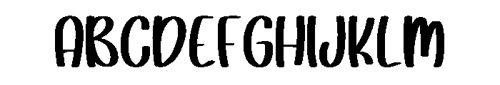 Magic Clover Regular Font UPPERCASE