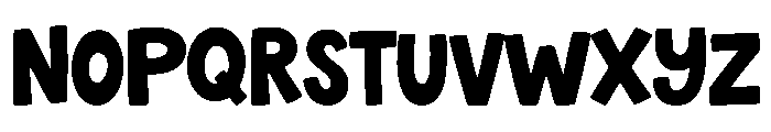 Magic Crayon Font LOWERCASE