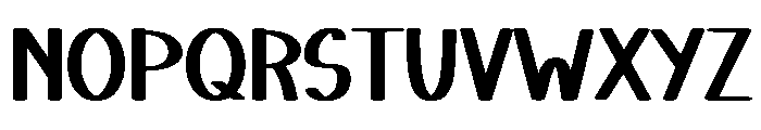 Magic Diary Font UPPERCASE