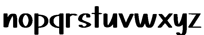 Magic Diary Font LOWERCASE