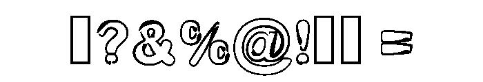 Magic Doodle Regular Font OTHER CHARS