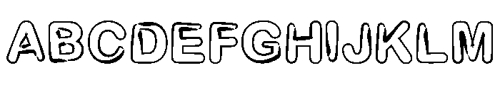 Magic Doodle Regular Font UPPERCASE