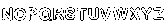 Magic Doodle Regular Font LOWERCASE