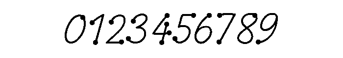 Magic Dots Font OTHER CHARS