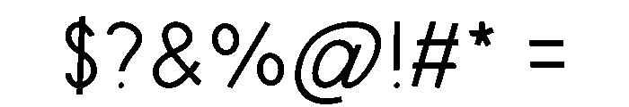 Magic Dust Font OTHER CHARS