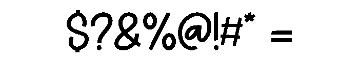 Magic Easter Regular Font OTHER CHARS