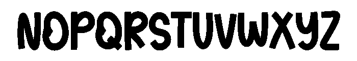 Magic Easter Font LOWERCASE