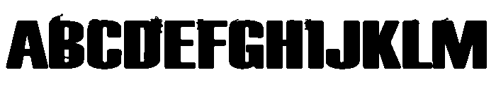 Magic Elf Outfit Font UPPERCASE