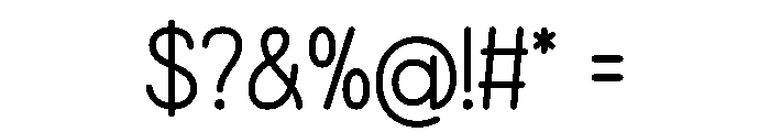 Magic Every Regular Font OTHER CHARS