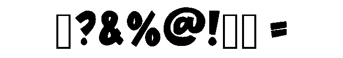 Magic Grinch Regular Font OTHER CHARS
