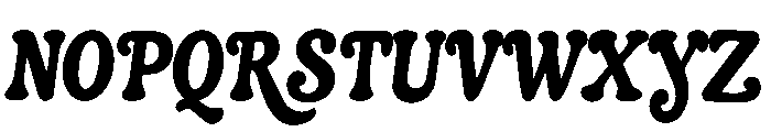 Magic Groove Font UPPERCASE