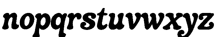 Magic Groove Font LOWERCASE