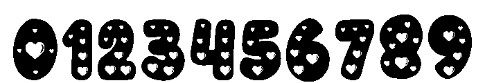 Magic Heart Regular Font OTHER CHARS