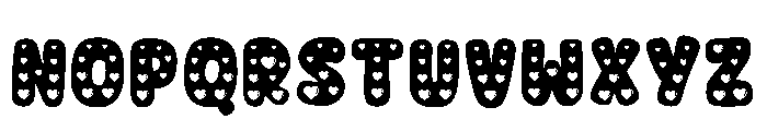 Magic Heart Regular Font UPPERCASE