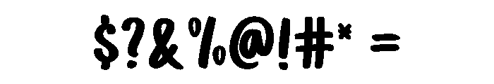 Magic Honey Bold Font OTHER CHARS