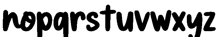 Magic Honey Bold Font LOWERCASE