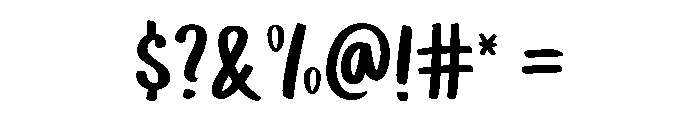 Magic Honey Font OTHER CHARS