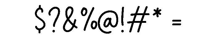 Magic Jasmine Font OTHER CHARS