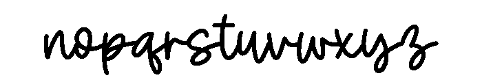 Magic Jasmine Font LOWERCASE