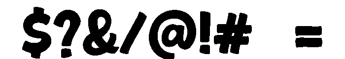 Magic Land Bold Font OTHER CHARS