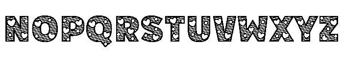 Magic Lovely Font LOWERCASE
