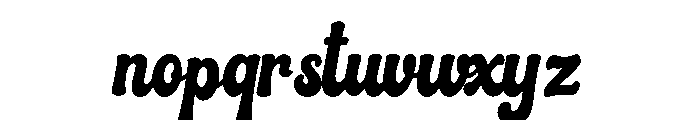 Magic Mama Font LOWERCASE