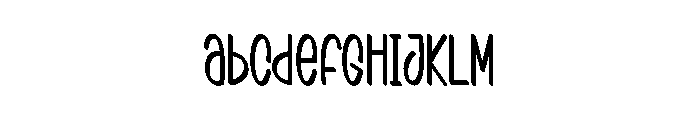 Magic Midnight Font UPPERCASE