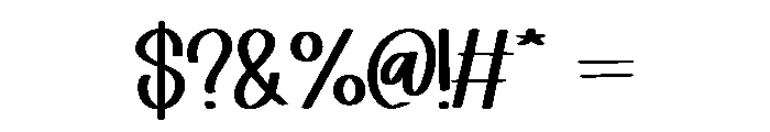 Magic Mother Regular Font OTHER CHARS