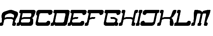 Magic Poetry Bold Italic Font UPPERCASE