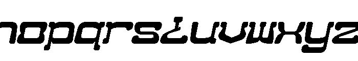 Magic Poetry Bold Italic Font LOWERCASE
