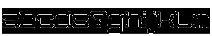 Magic Poetry-Hollow-Inverse FONT