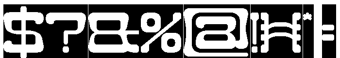 Magic Poetry-Inverse Font OTHER CHARS